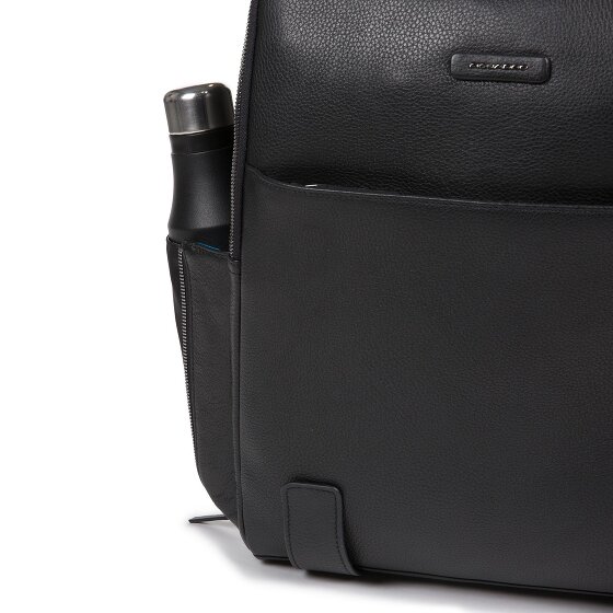 Piquadro Modus Special Plecak Skóra 40 cm Komora na laptopa