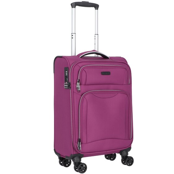 d&n Travel Line 9204 4 kółka Walizka kabinowy 55 cm