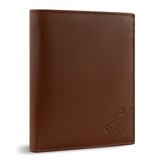 mano Don Antonio Portfel Ochrona RFID Skórzany 10 cm