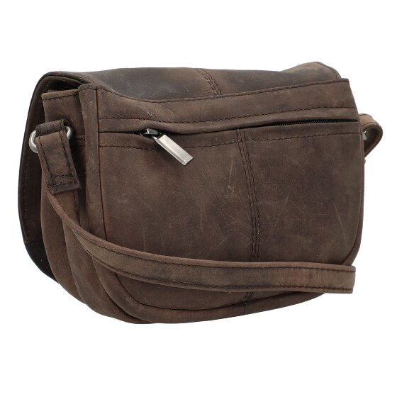 Harold's Antyczna skórzana torba na ramię 21 cm