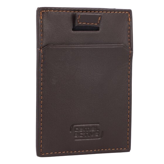 camel active Vegas Etui na karty kredytowe Ochrona RFID Skórzany 10.5 cm