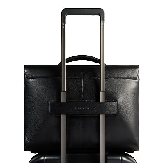 Piquadro Philip Briefcase Messenger Skórzany 42 cm Komora na laptopa
