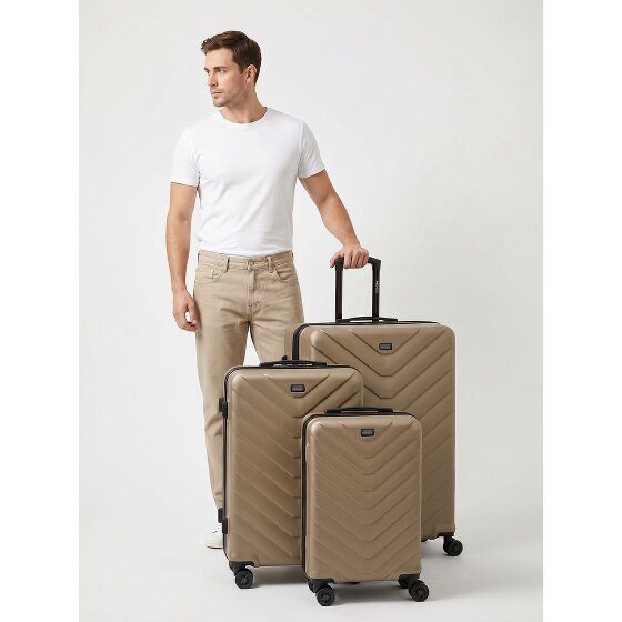 Redolz Essentials 07 3-SET 4 kółka Zestaw walizek 3-części