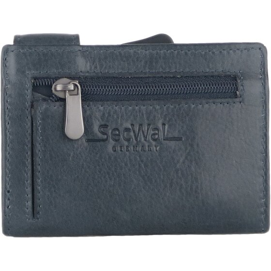 SecWal Etui na karty kredytowe SecWal 1 Skórzany portfel RFID 9 cm