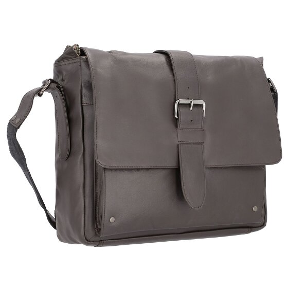 Pride and Soul Skórzana torba kurierska Neo z przegrodą na laptopa 33 cm