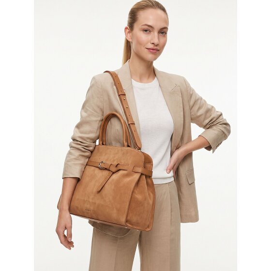 Coccinelle Sabine Suede Torba Skóra 43 cm