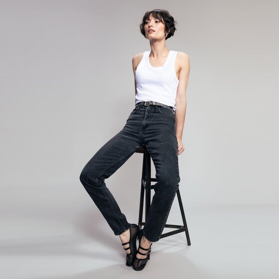 b.belt Pasek z ćwiekami Skórzany