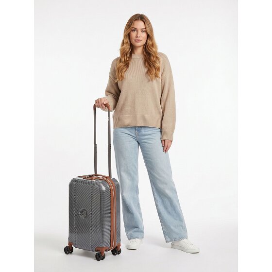 Delsey Paris Helium Ultimate 4 kółka Walizka kabinowa 55 cm z funkcją poszerzenia