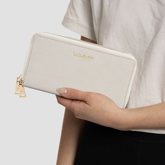 Lazarotti Bologna Leather Portfel Ochrona RFID Skórzany 20 cm