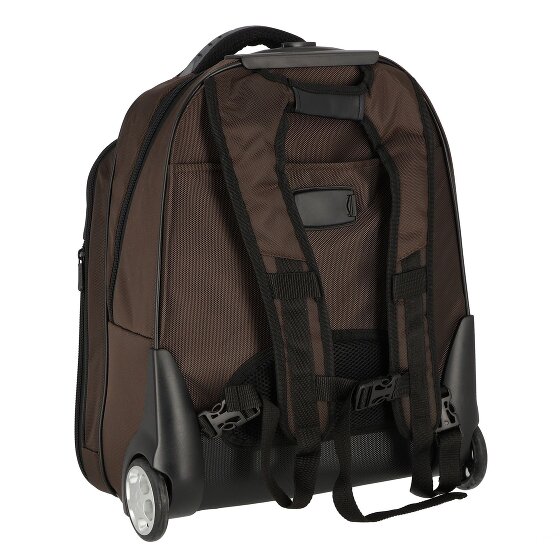 Dermata 2 kółka Walizka z plecakiem 47.5 cm Komora na laptopa