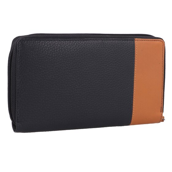 Greenburry Nappa Portfel Ochrona RFID Skórzany 19.5 cm