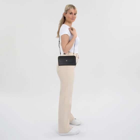 AIGNER Kopertówka Skórzany 20 cm