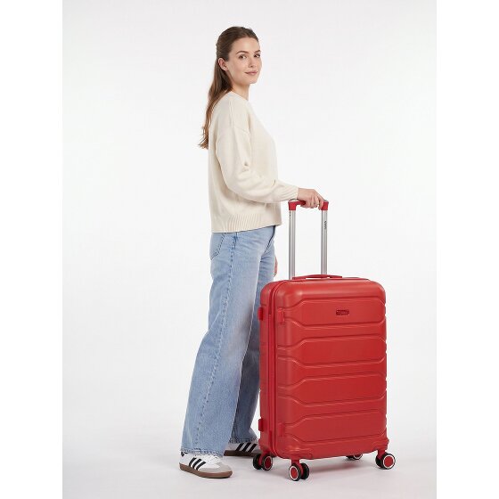 Benzi 5807 4 kółka Walizka M 60 cm