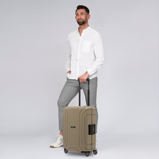 Redolz Essentials 15 4-kołowy wózek kabinowy 55 cm z trzypunktowym mocowaniem