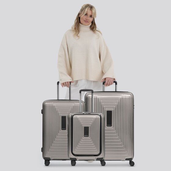 Redolz Essentials 14 4 kółka Zestaw walizek 3-części z plisą rozprężną
