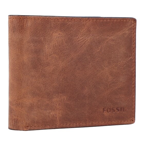 Fossil Derrick Portfel skórzany 11 cm