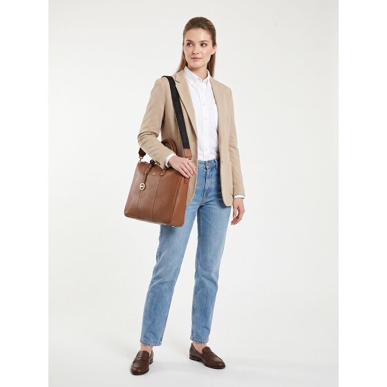 Braun Büffel Hanna Shopper Bag Skóra 39 cm Komora na laptopa