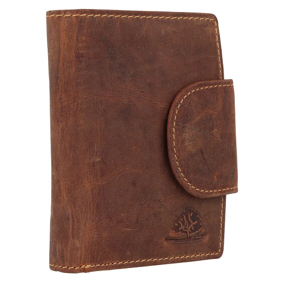 Greenburry Skórzany portfel 9 cm