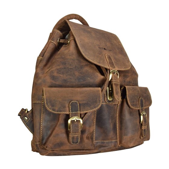 Greenburry Vintage Plecak Skórzany 40 cm