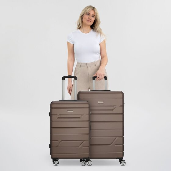 Nowi Bergamo 4 kółka Zestaw walizek 2-części