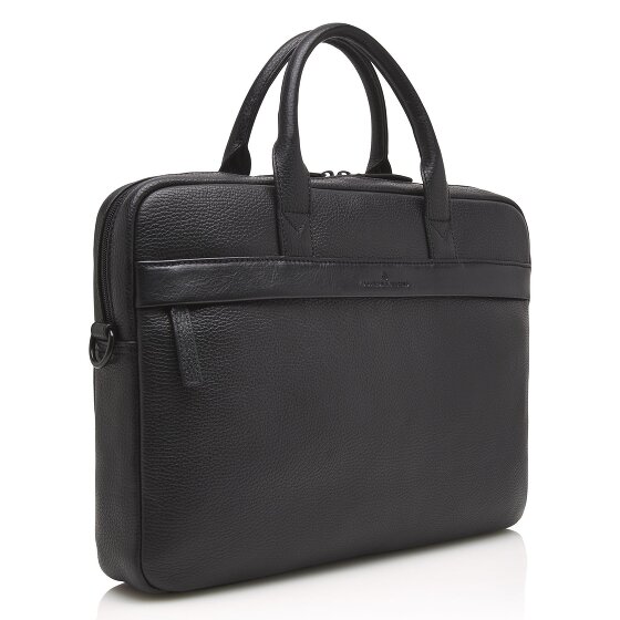 Castelijn & Beerens Chris Briefcase RFID Leather 41 cm Komora na laptopa
