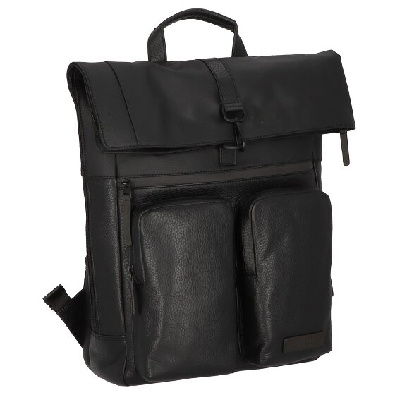 Jost Stockholm Plecak skórzany 45 cm Komora na laptopa