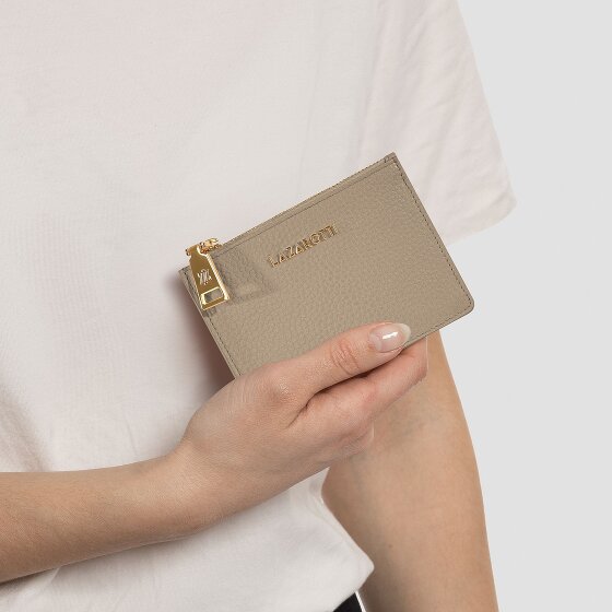 Lazarotti Bologna Leather Portfel z kluczem Skórzany 11.5 cm