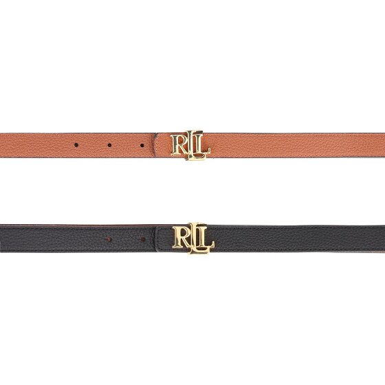 Lauren Ralph Lauren Odwracalny pasek Skórzany