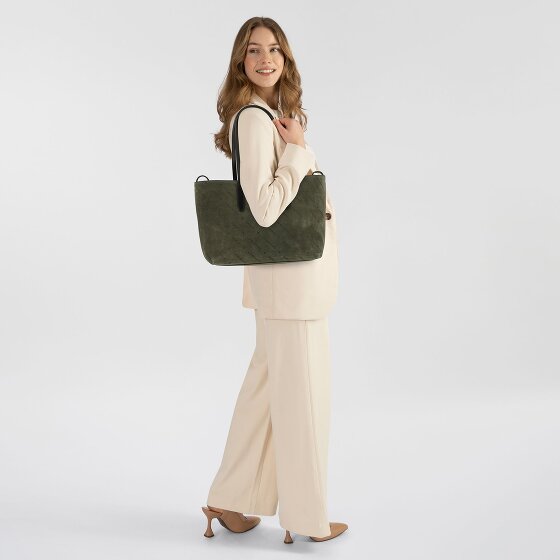 Liebeskind Monogram Shopper Bag Skórzany 47 cm