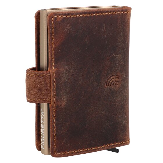 Greenburry Vintage Portfel Ochrona RFID Skórzany 7.5 cm