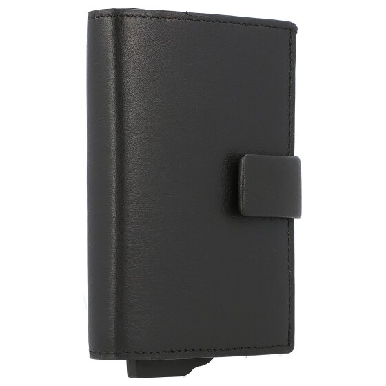 Bogner Skórzane etui na karty kredytowe Aspen c-three RFID 7,5 cm