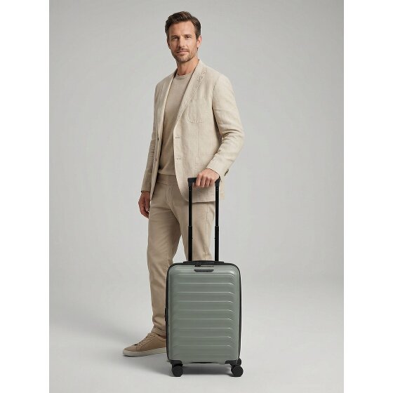 d&n Toronto 4 kółka Walizka kabinowy S 54 cm z plisą rozprężną