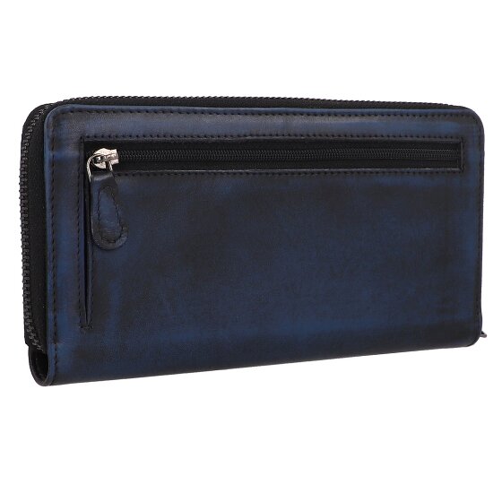 Greenburry Destressed Portfel Ochrona RFID Skórzany 19 cm