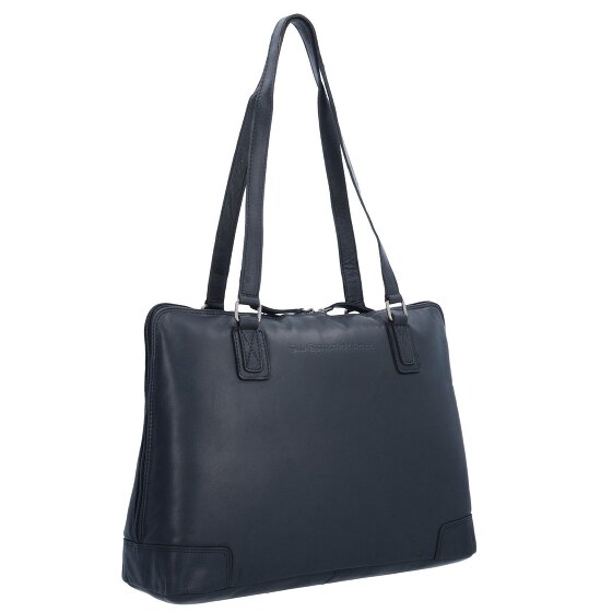 The Chesterfield Brand Wax Pull Up Torba na ramię Skórzany 37 cm Komora na laptopa