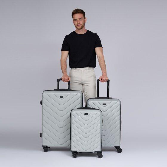 Redolz Essentials 07 3-SET 4 kółka Zestaw walizek 3-części