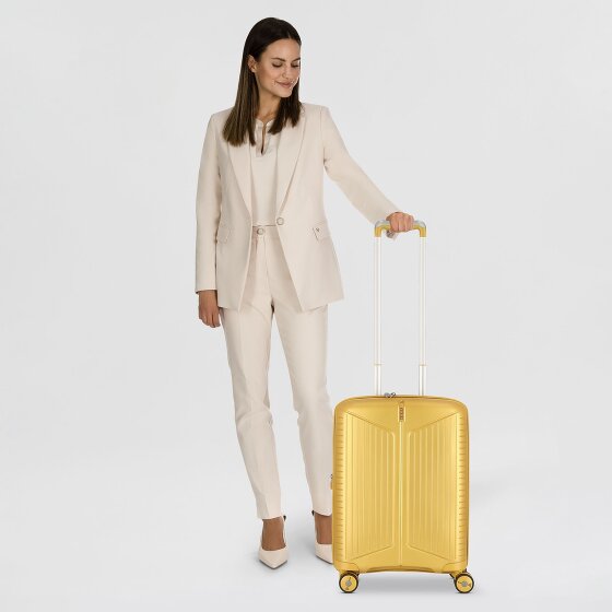 Jump Evae 4 kółka Walizka kabinowy 55 cm z plisą rozprężną