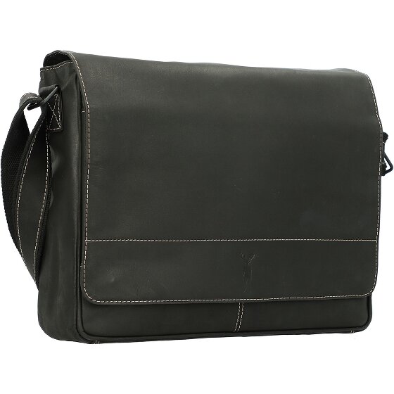 Jack Kinsky Baltimore 5 Messenger Leather 38 cm