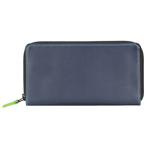 Mywalit Duża podwójna portmonetka skórzana 18 cm