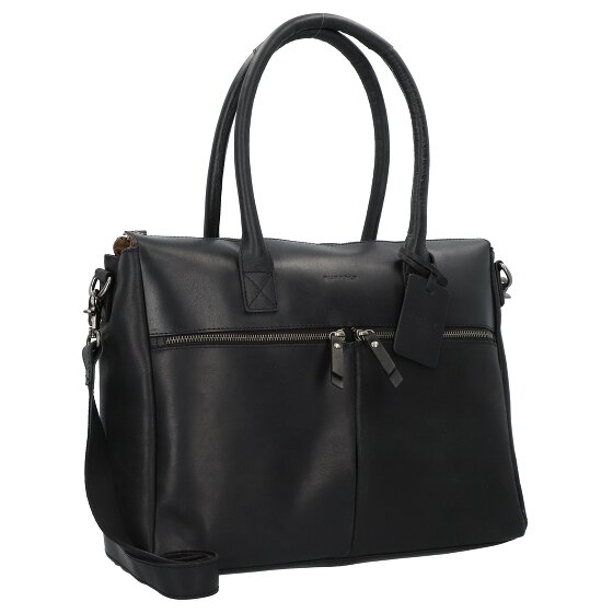 Burkely Skórzana torba na ramię Vintage Valerie 39 cm z przegrodą na laptopa