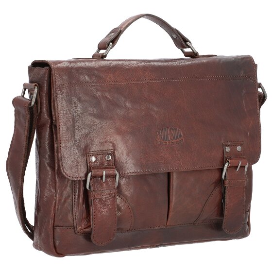 Pride and Soul Baggie Briefcase Leather 35 cm Laptop Compartment