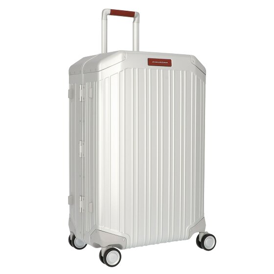 Piquadro Walizka aluminiowa z 4 kółkami, 69 cm