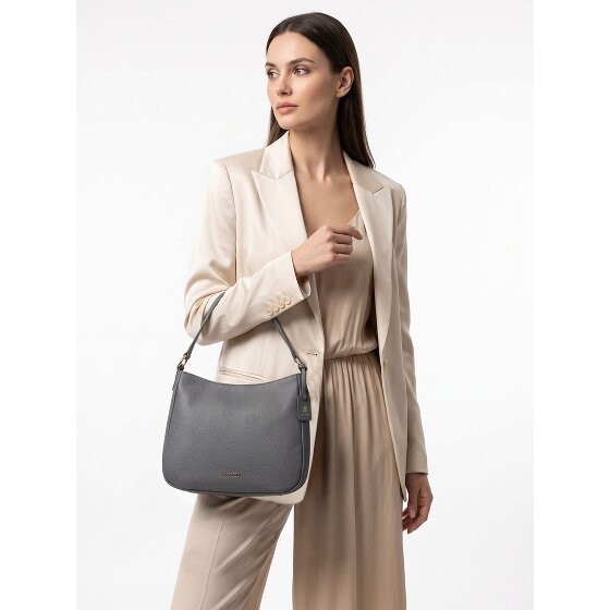 Lazarotti Skórzana torba na ramię typu hobo „Bologna” – 27 cm