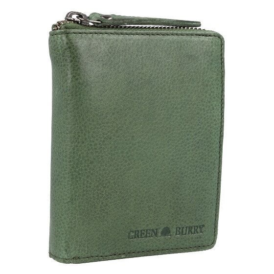 Greenburry Vintage Washed Leather Wallet 10 cm