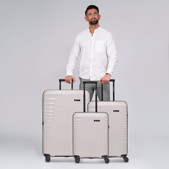 Farmhood Eco Edition 4 kółka Zestaw walizek 3-części z plisą rozprężną