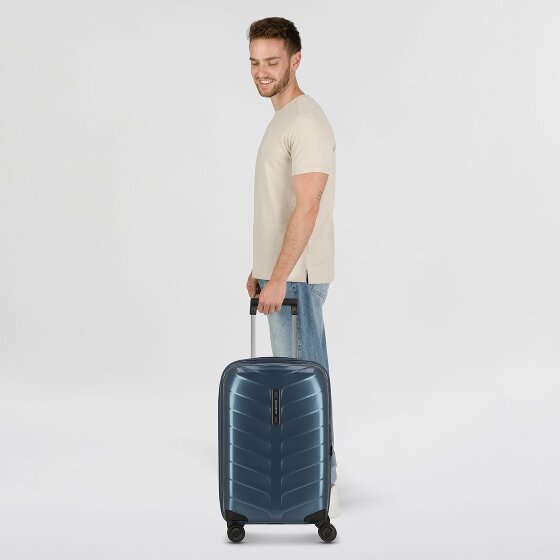 Samsonite Attrix 4 kółka Walizka kabinowa 55 cm z funkcją poszerzenia