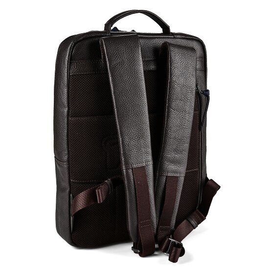 Braun Büffel Novara Plecak biznesowy Skóra 40 cm Komora na laptopa