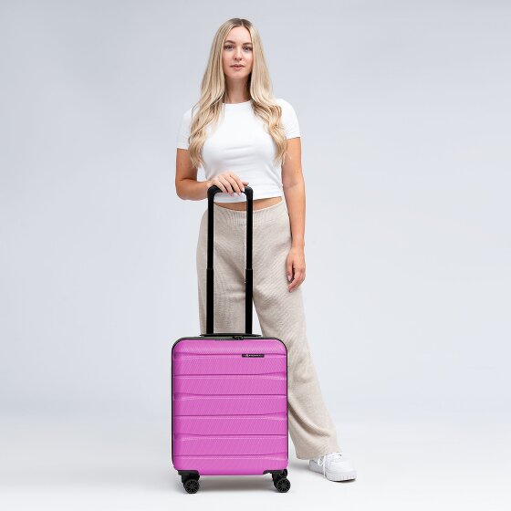 Franky Munich 4.0 4 kółka Walizka kabinowy S 53 cm z plisą rozprężną