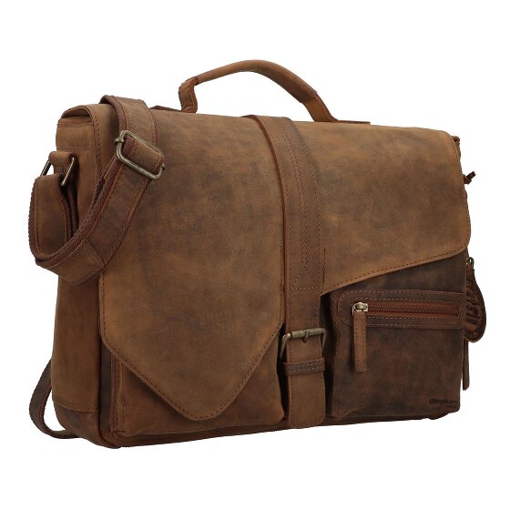 Greenland Nature Montenegro Teczka skórzana 37 cm