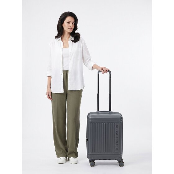 Delsey Paris Lutece 4 kółka Walizka kabinowa 55 cm z funkcją poszerzenia