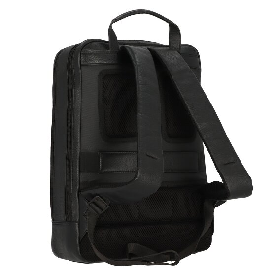 Jost Stockholm Plecak skórzany 46 cm Komora na laptopa